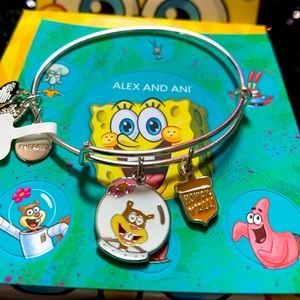 Alex and ani SpongeBob sandy bangle